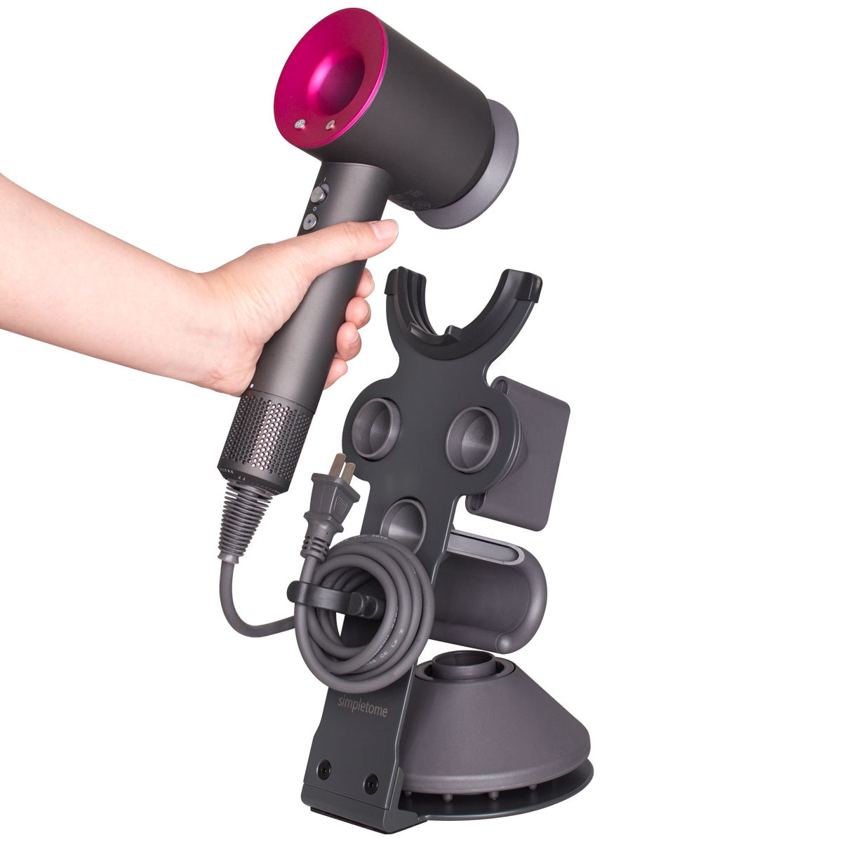 UPGRADED Hair Dryer Holder for Dyson Supersonic Hairdryer