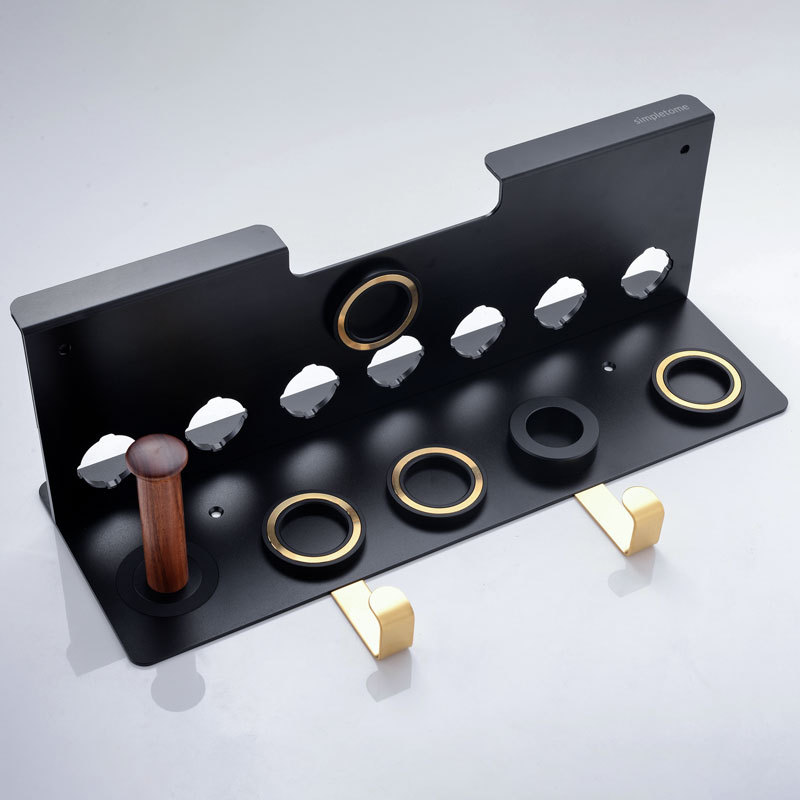 2 IN 1 Wall Mount Holder for Dyson Airwrap Styler and Supersonic Hair Dryer