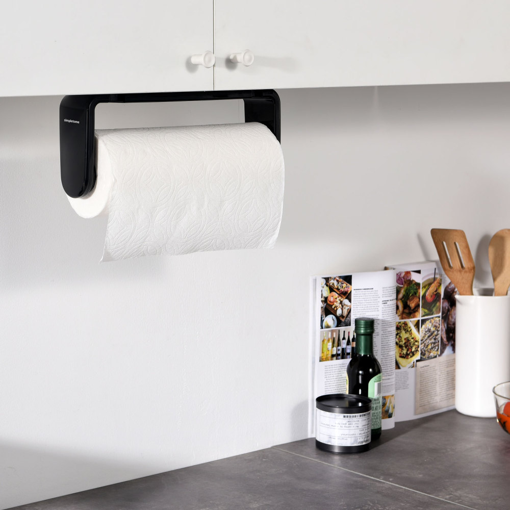 Paper Towel Holder, ONE HAND TEAR, Adaptive Tension Arm 24-31cm