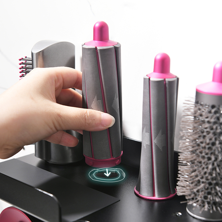 2 IN 1 Wall Mount Holder for Dyson Airwrap Styler and Supersonic Hair Dryer