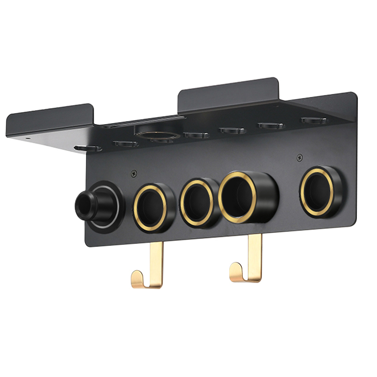 2 IN 1 Wall Mount Holder for Dyson Airwrap Styler and Supersonic Hair Dryer