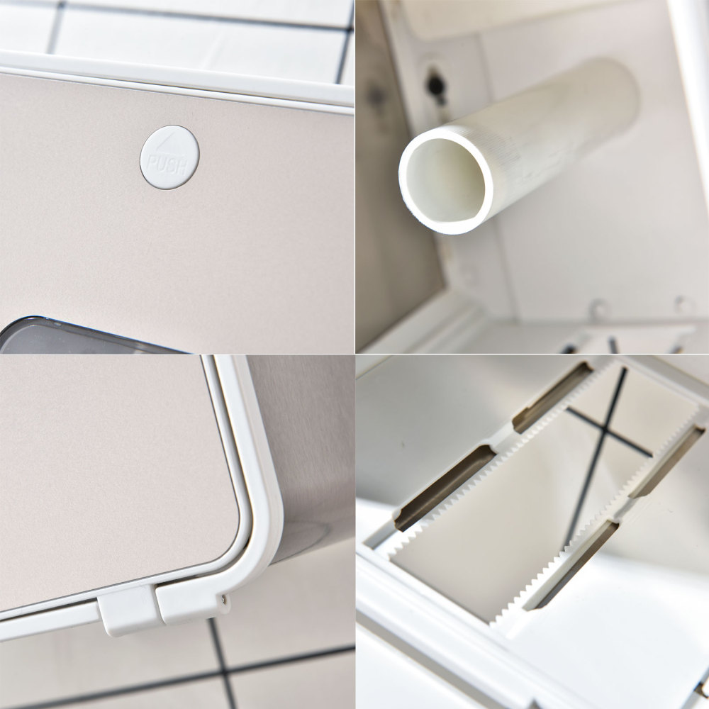 simpletome Toilet Paper Holder Wall Mount With Shelf