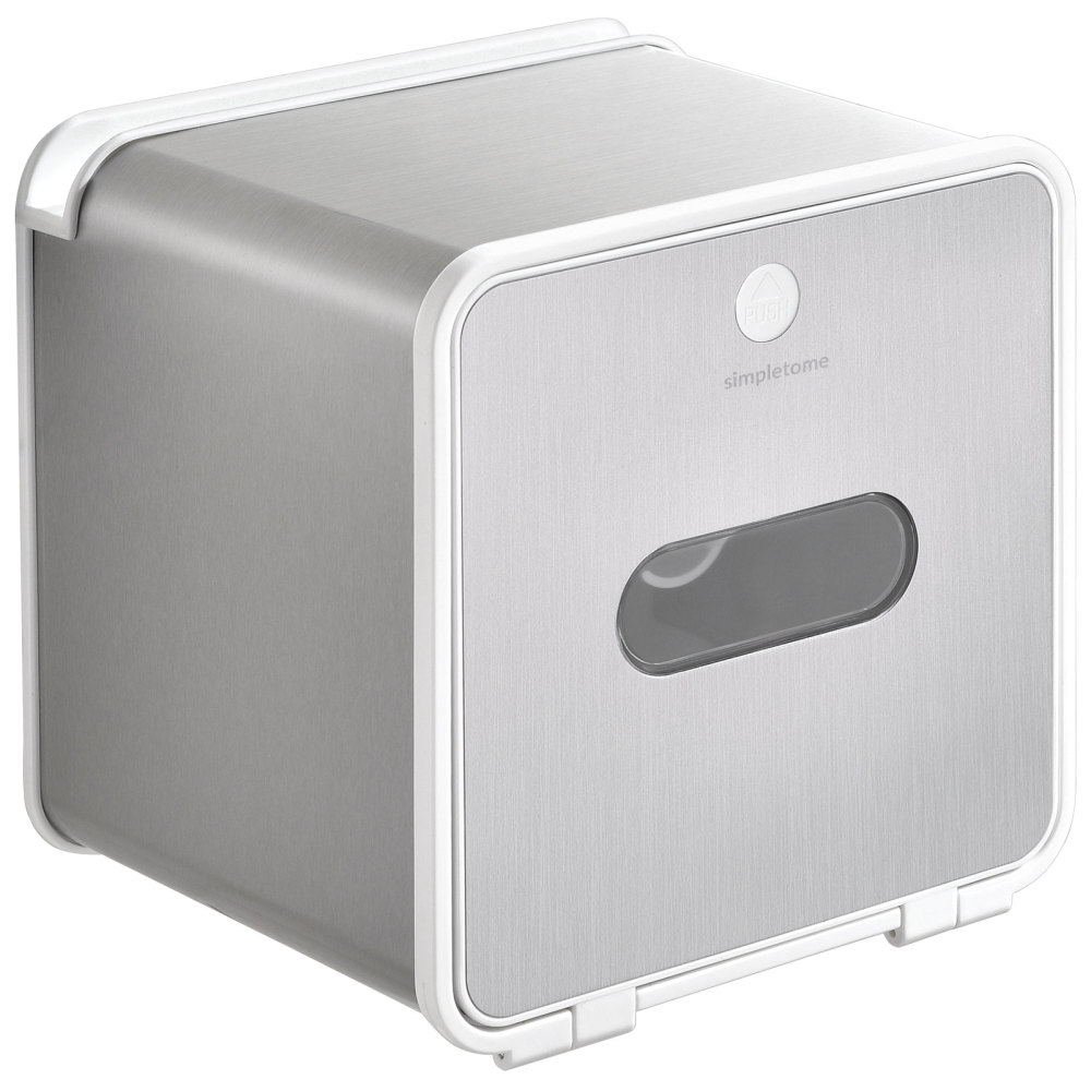 simpletome Toilet Paper Holder Wall Mount With Shelf