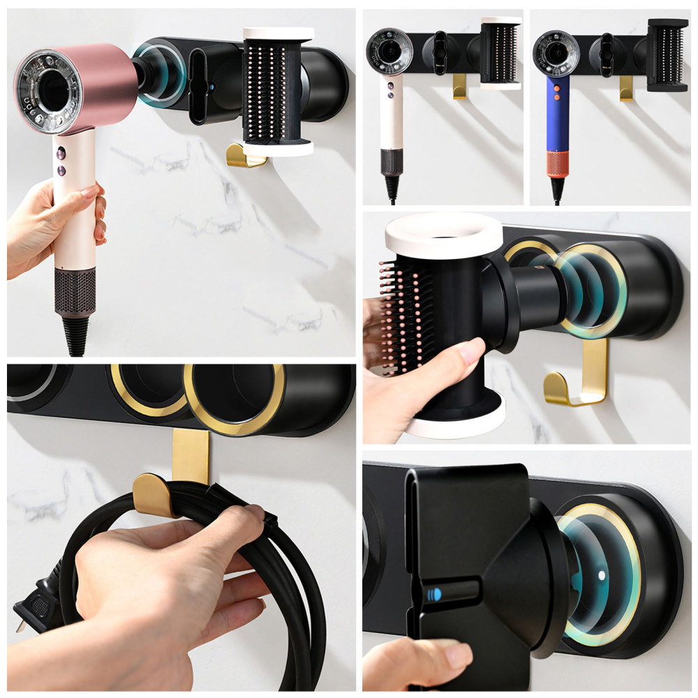 Dyson Nural Holder Wall Mount for All Magnetic High Speed Blow Dryer