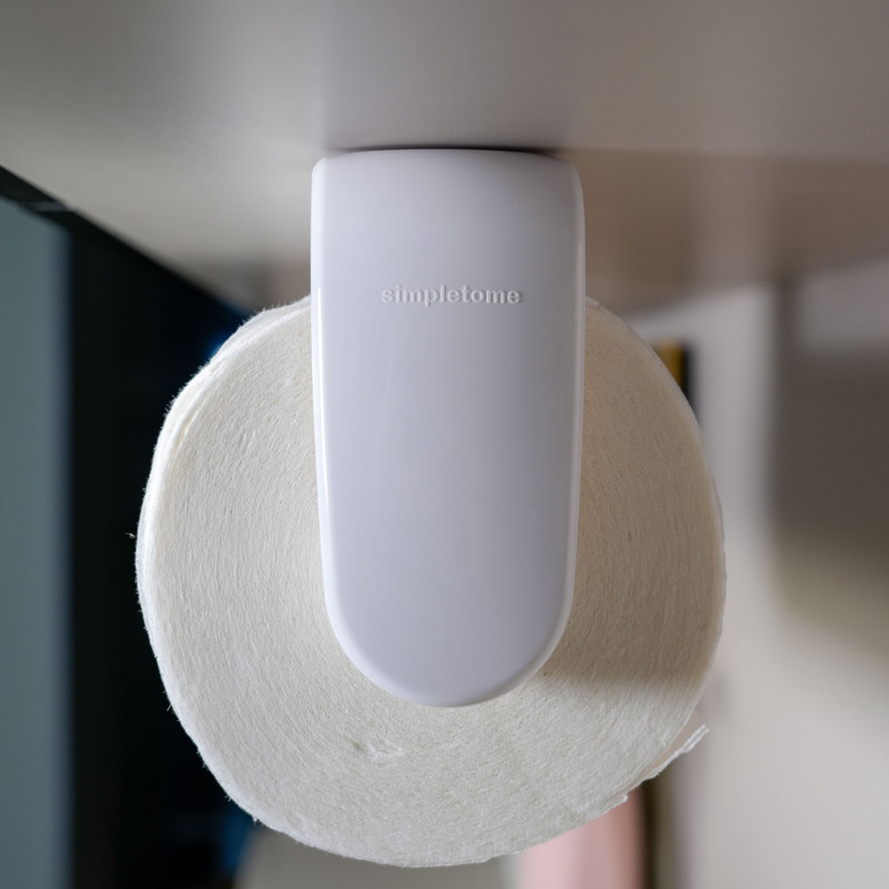 Paper Towel Holder, ONE HAND TEAR, Adaptive Tension Arm 24-28cm