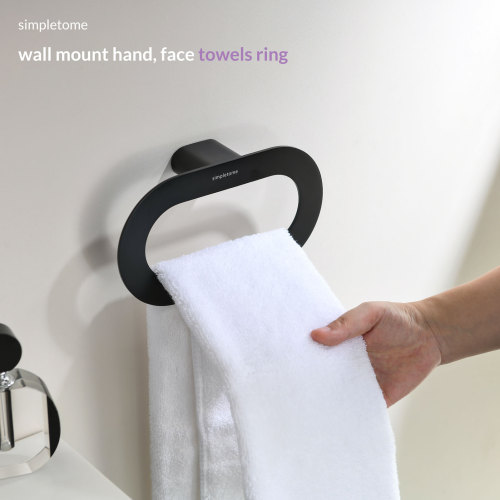 simpletome Hand Towel Ring for Bathroom Wall Mount Never Rust