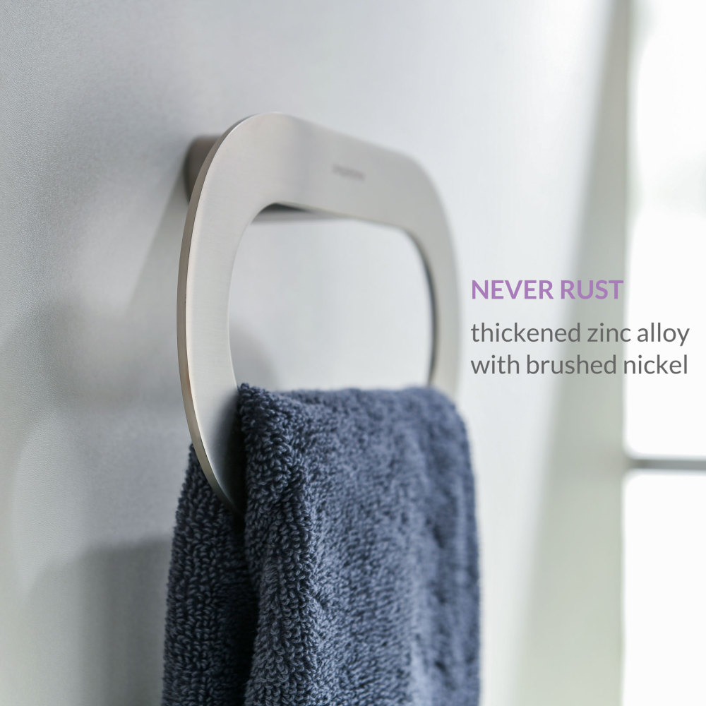 simpletome Hand Towel Ring for Bathroom Wall Mount