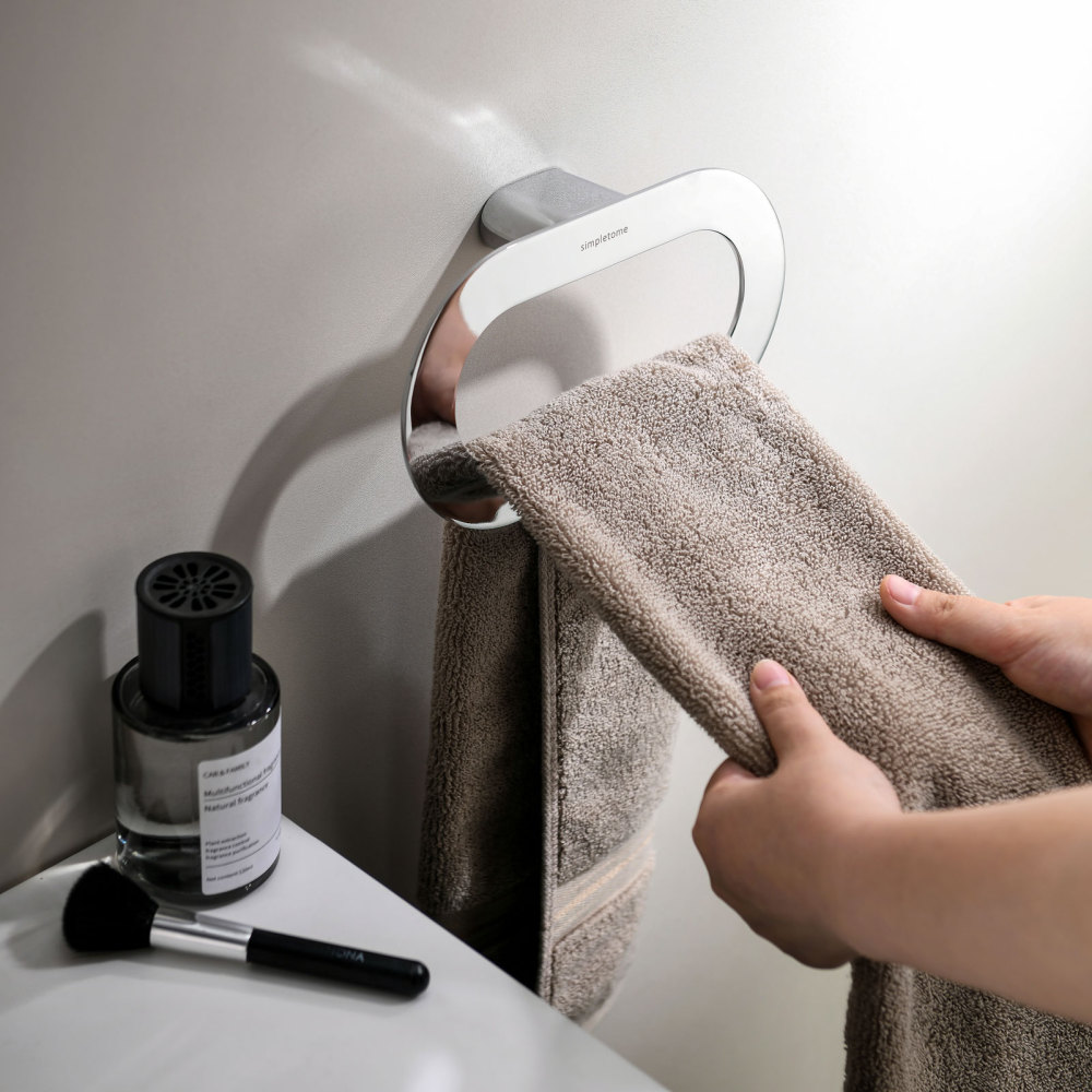 simpletome Hand Towel Ring for Bathroom Wall Mount Never Rust