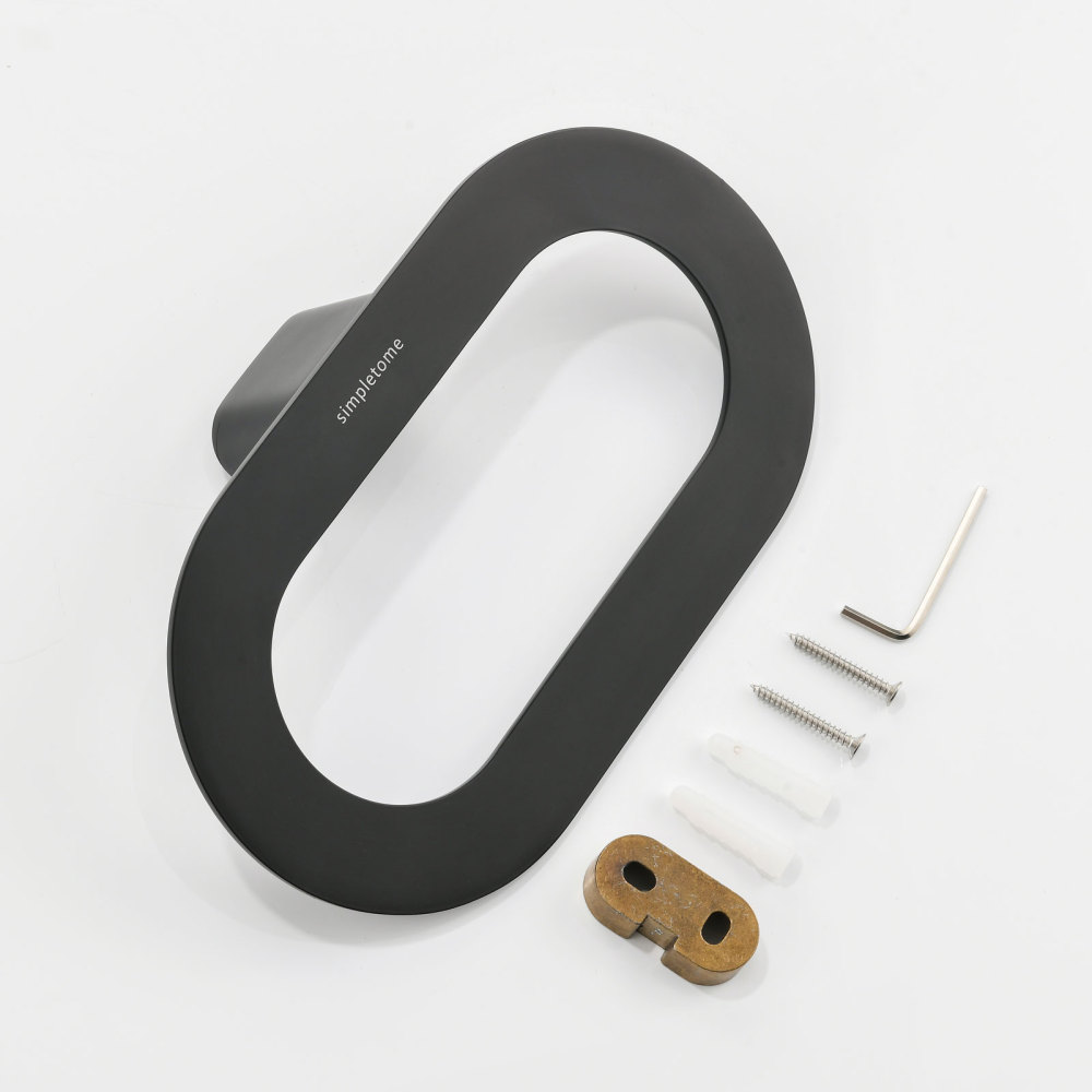 simpletome Hand Towel Ring for Bathroom Wall Mount Never Rust