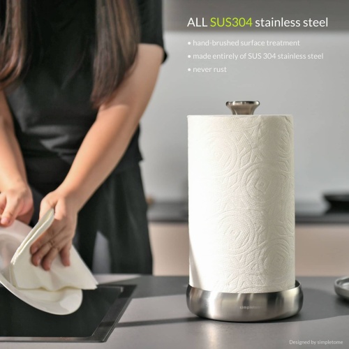 Paper Towel Holder Countertop for Kitchen