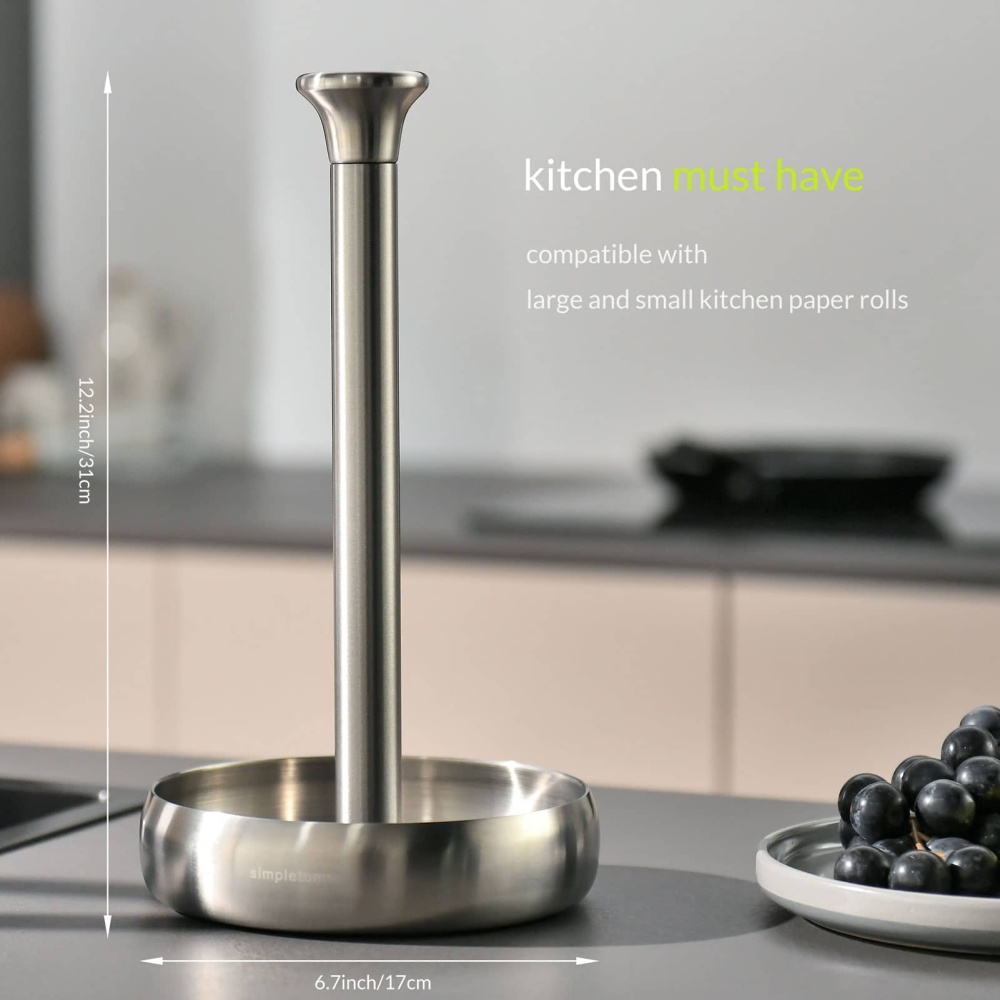 Paper Towel Holder Countertop for Kitchen