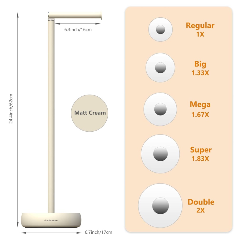 Toilet Paper Holder Stand with Storage
