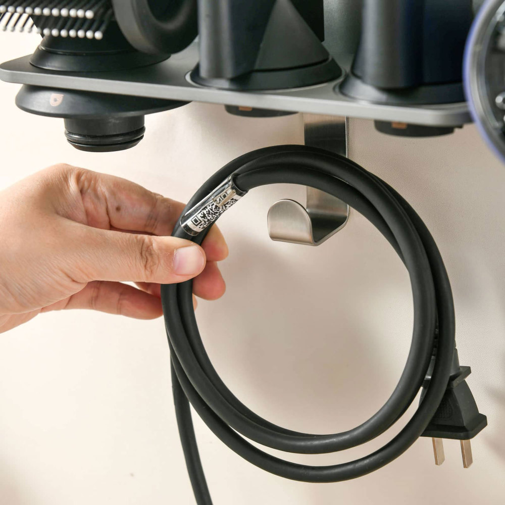 Magnetic Hair Dryer Holder Wall Mount for Most High Speed Blow Dryer