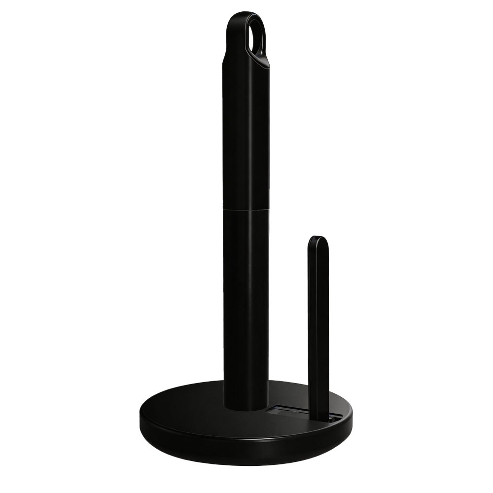 Tension Arm Paper Towel Holder Countertop ONE HAND simple TEAR