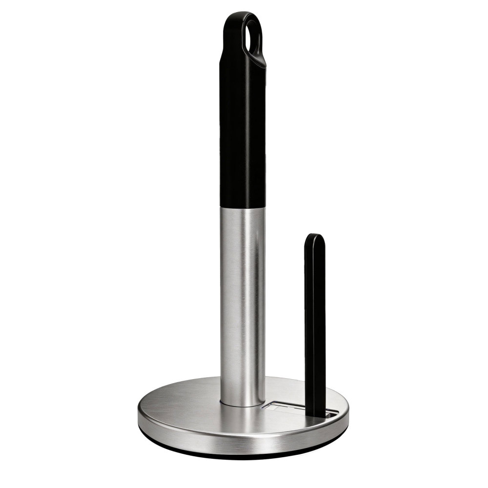 Tension Arm Paper Towel Holder Countertop ONE HAND simple TEAR