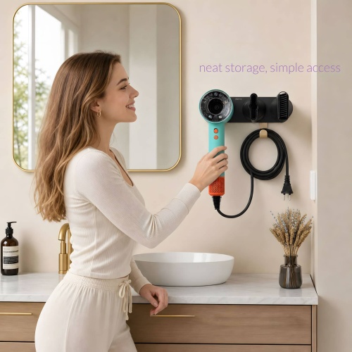 Dyson Nural Holder Wall Mount for All Magnetic High Speed Blow Dryer