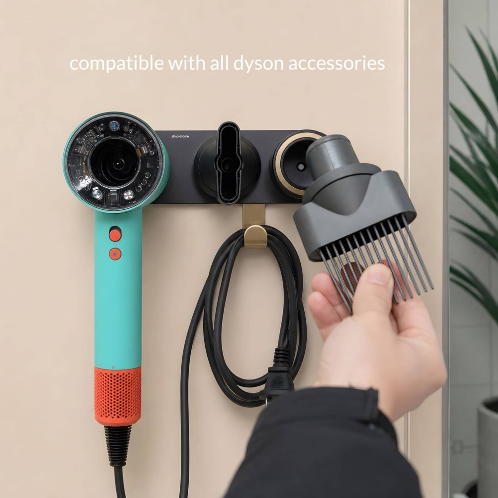 Dyson Nural Holder Wall Mount for All Magnetic High Speed Blow Dryer