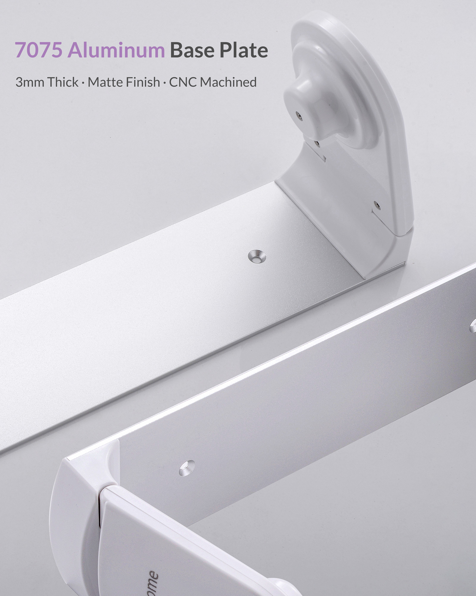 SimplyTear ONE HAND TEAR Paper Towel Holder Under Cabinet OR Wall Mount