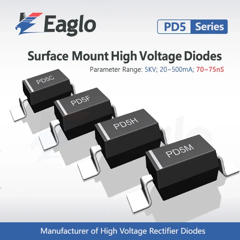 PD5 Series Surface Mount High Voltage Diodes