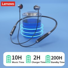 Lenovo HE06 Bluetooth Neckband Earphone