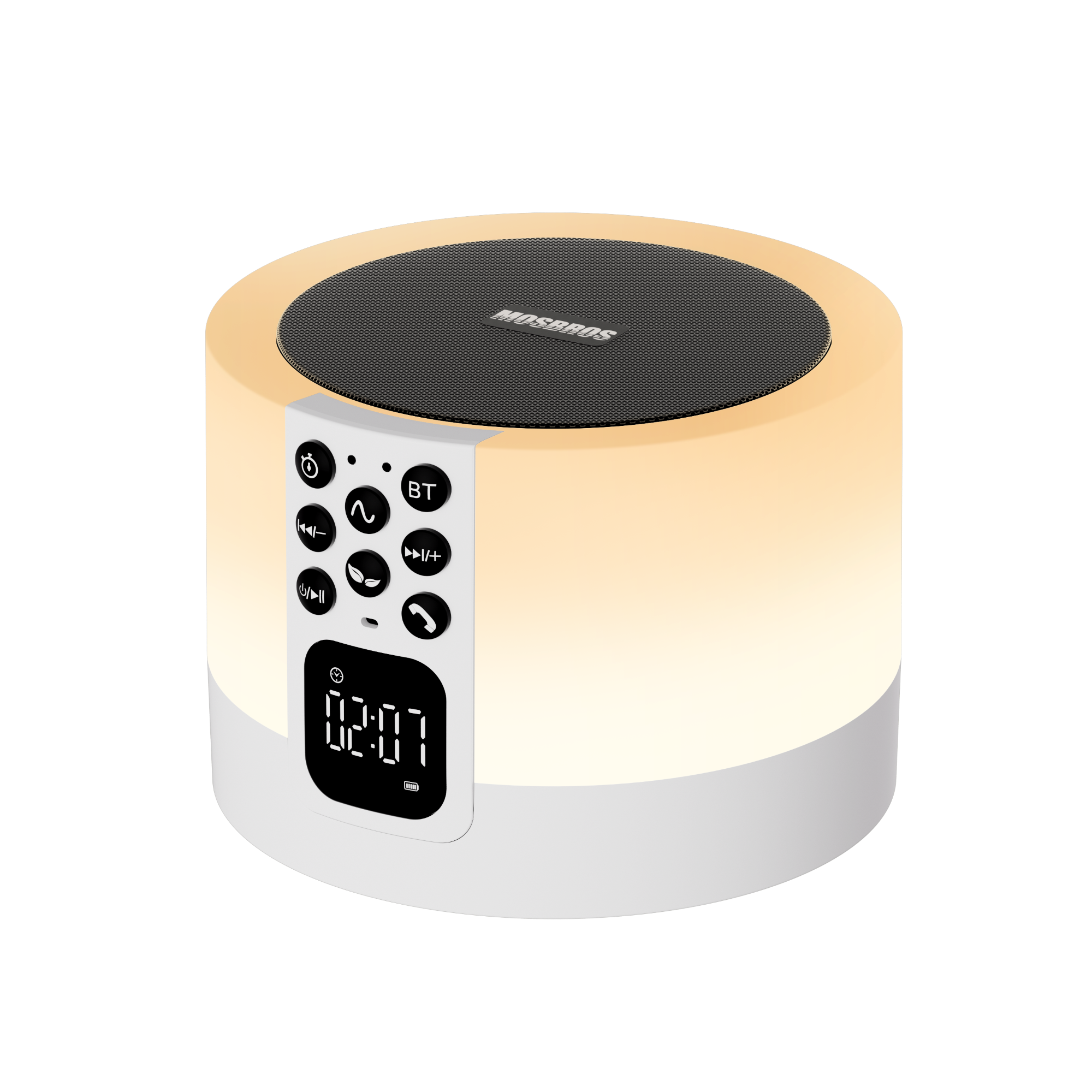 Aurora R8 Customized OEM wholesale Bluetooth Speaker Multicolor Changing Bedside Lamp for Kids