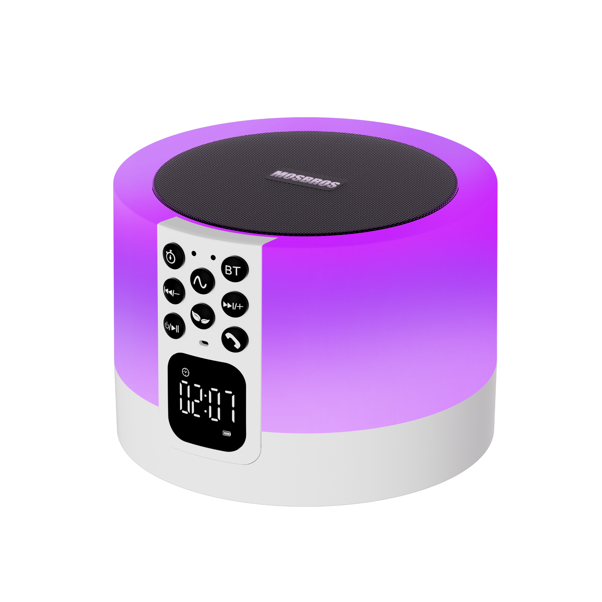 Aurora R8 Customized OEM wholesale Bluetooth Speaker Multicolor Changing Bedside Lamp for Kids