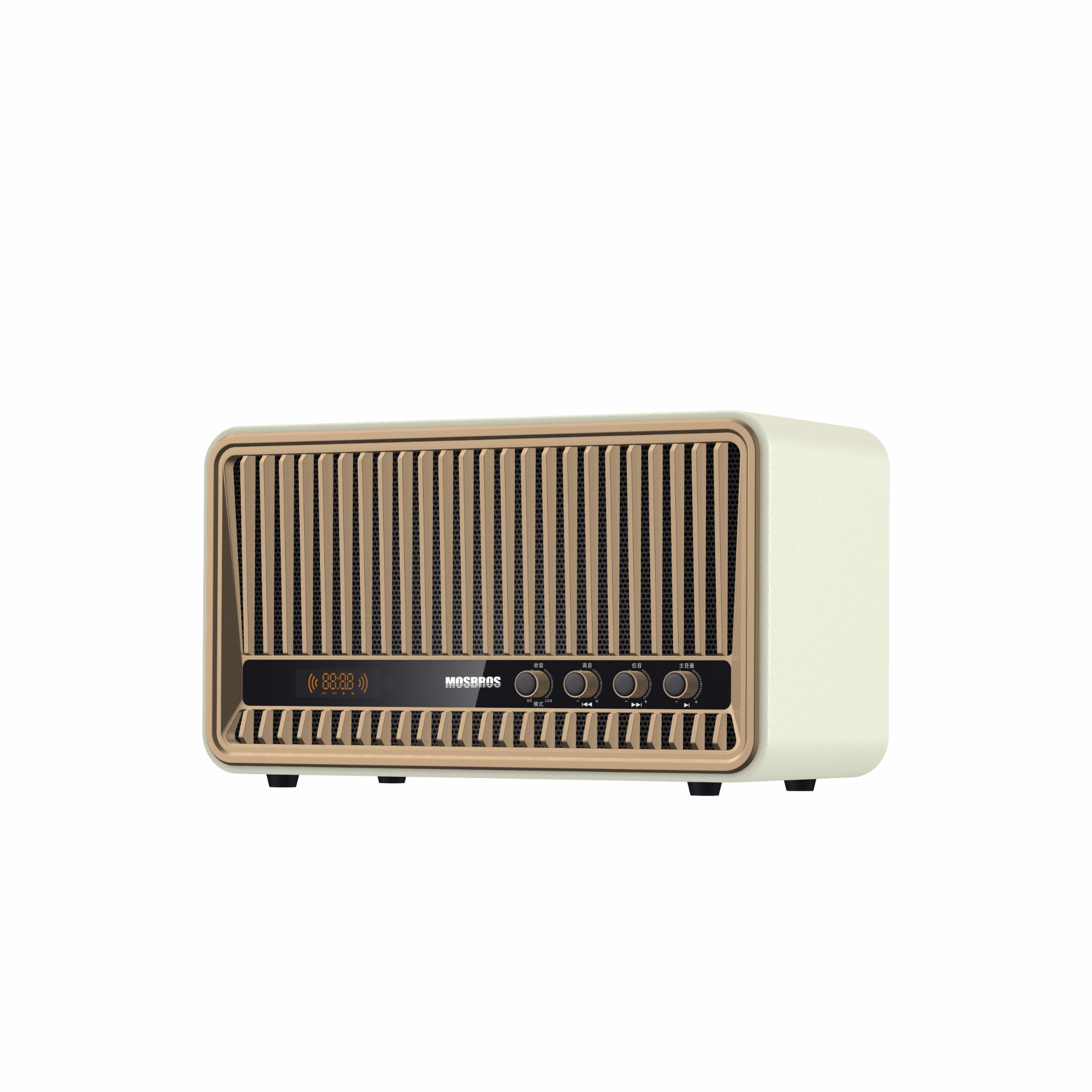 Mosbros RadioBox 6K 60W Desktop blueooth speaker with FM function