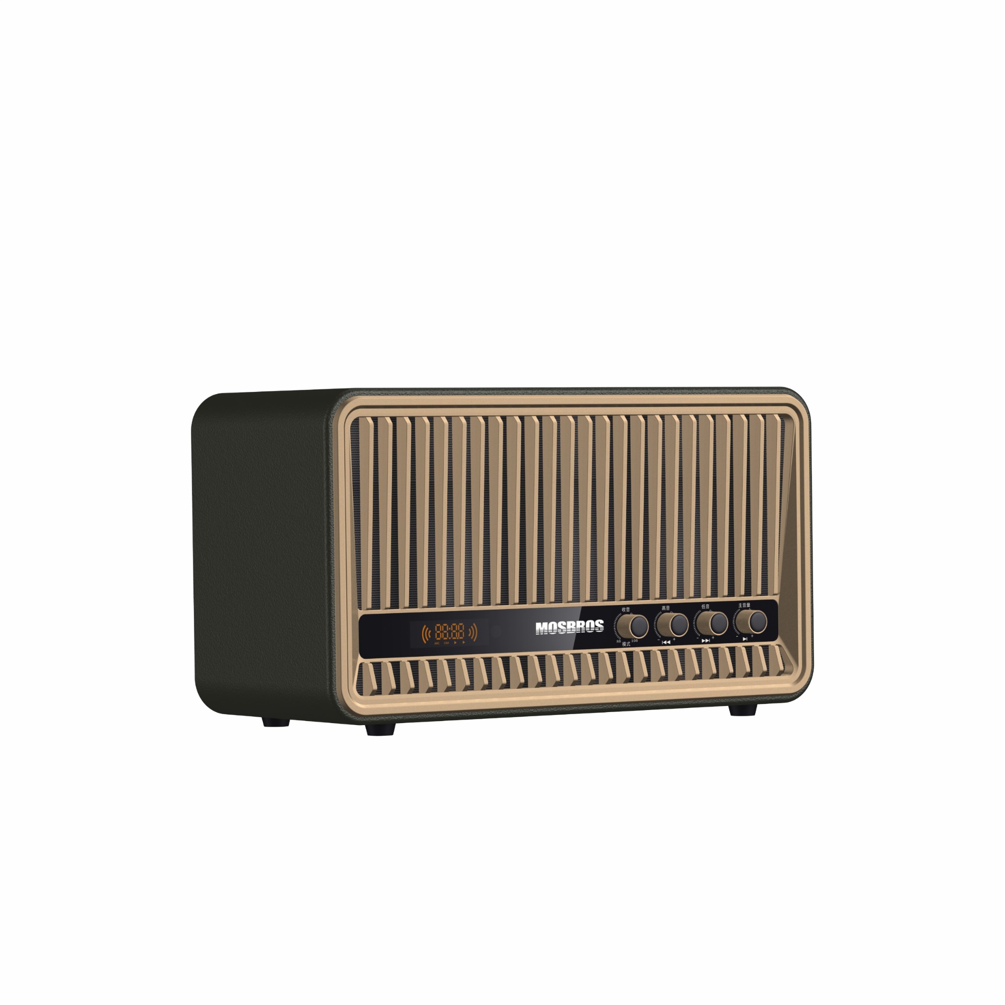 Mosbros RadioBox 6K 60W Desktop blueooth speaker with FM function