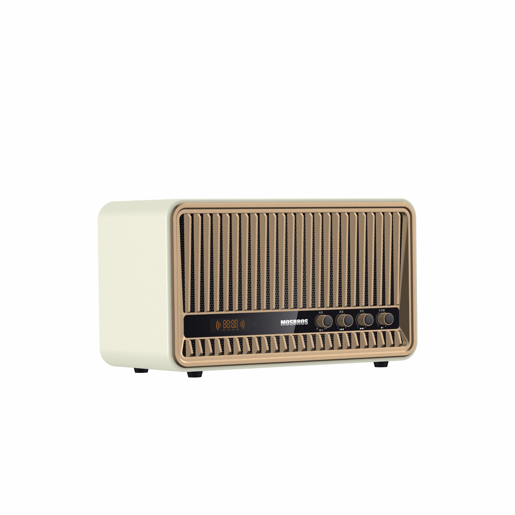Mosbros RadioBox 6K 60W Desktop blueooth speaker with FM function