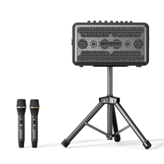 Music Box T20 240W high power TWS interconnection support wired and wireless microphone dual CH channel adjustable sound effect portable Karaoke sound effect