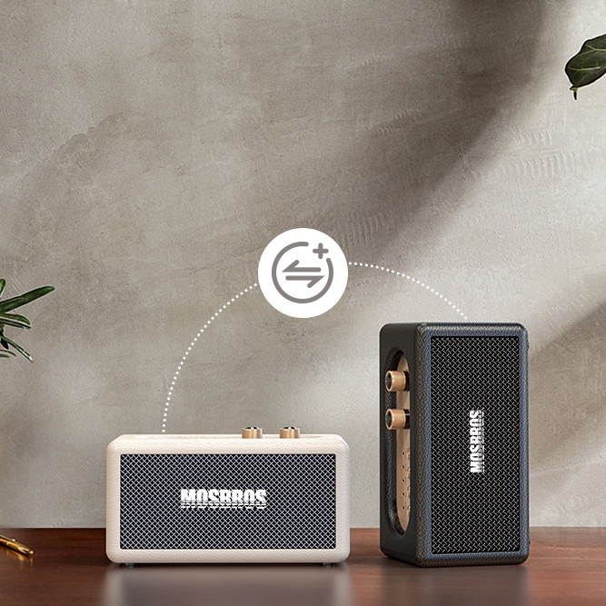 MOSBROS Rhyme 40 Retro desktop speaker
