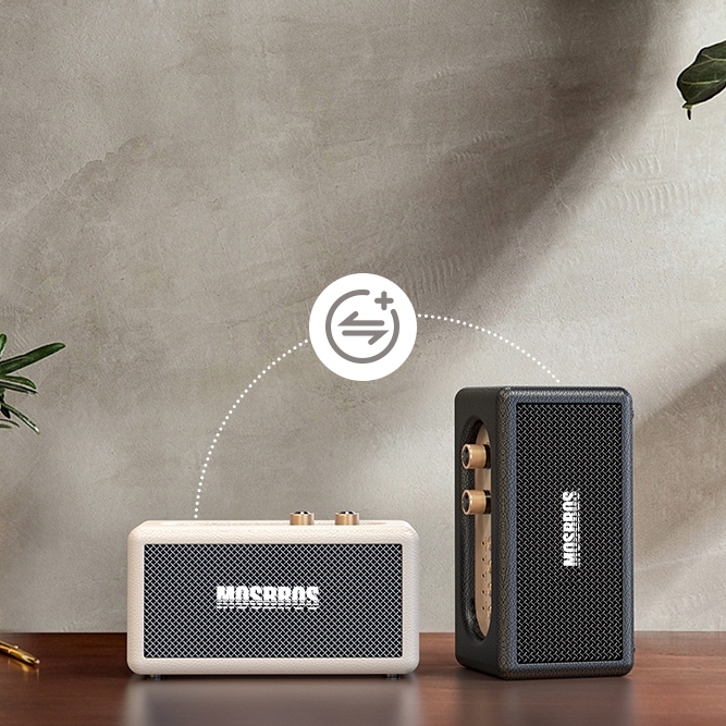 MOSBROS Rhyme 40 Retro desktop speaker