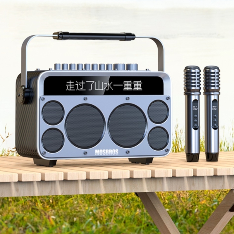 MOSBROS KARABASS 15K Outdoor Bluetooth Speaker 150W Home Party Karaoke Speaker