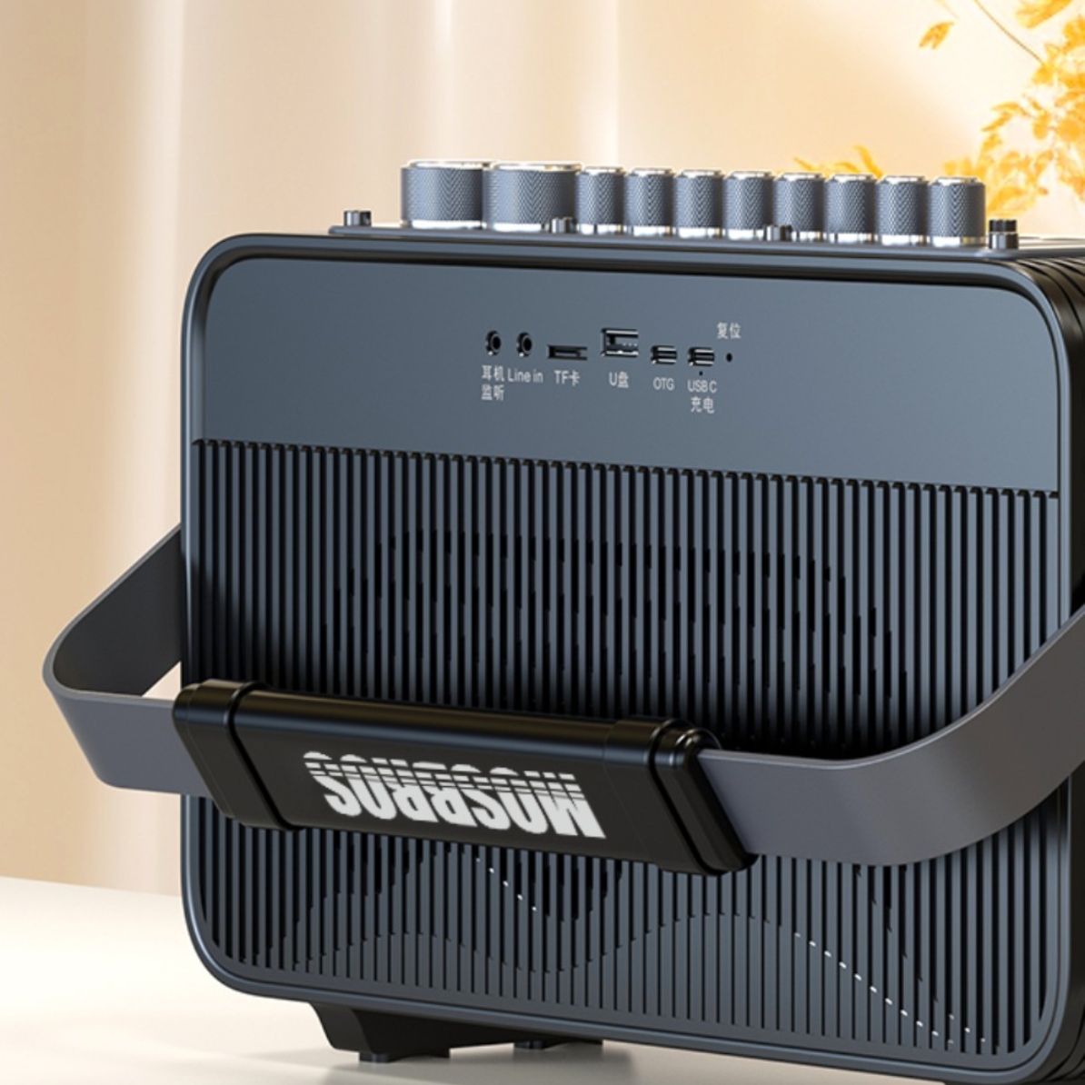 MOSBROS KARABASS 15K Outdoor Bluetooth Speaker 150W Home Party Karaoke Speaker
