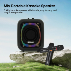 MOSBROS Karabass 7K karaoke spaker bluetooth Can connect guitar USB to play a variety of RGB lighting party speakers