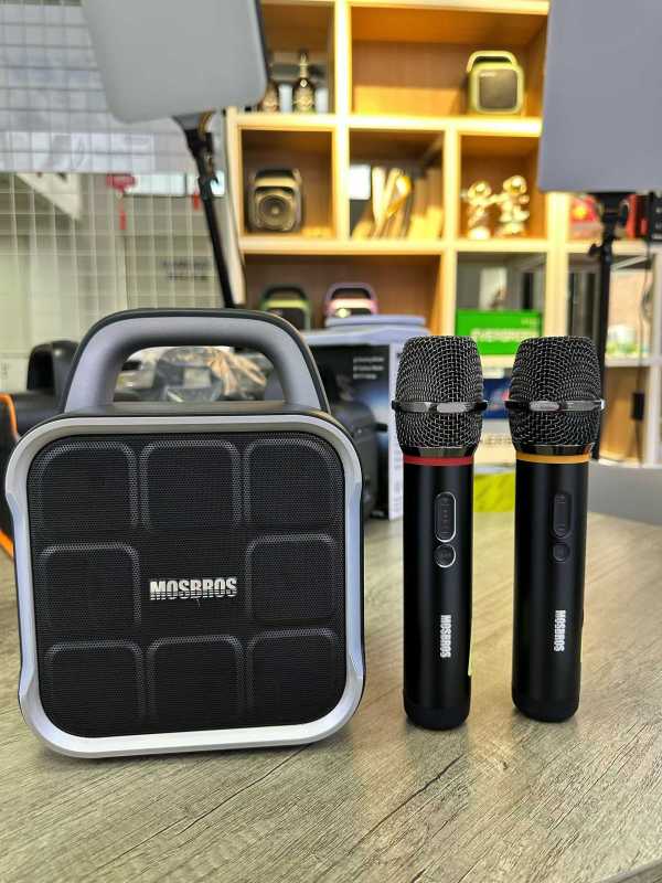 MOSBROS BEASTBOX Portable Karaoke Speaker 50W Outdoor Party Speaker RGB Lighting