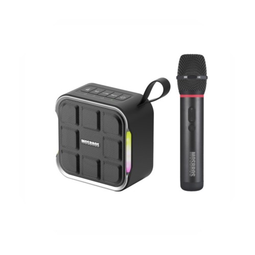 Mosbros Karabass 5S Mini protable Karaoke speaker with 1microphone