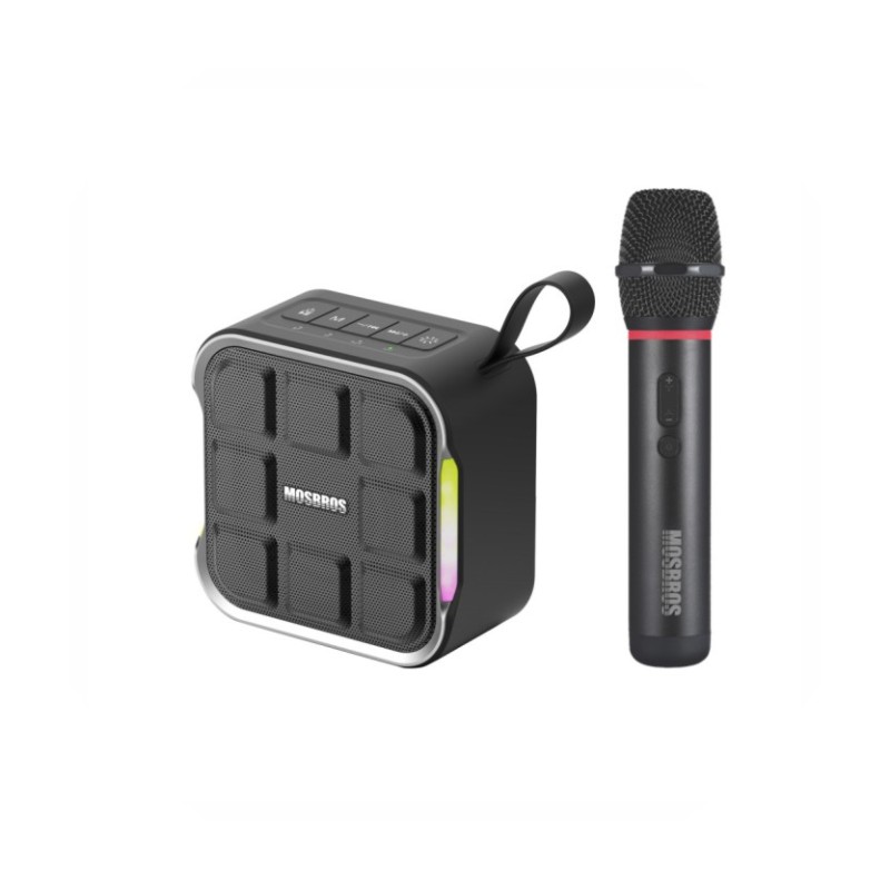 Mosbros Karabass 5S Mini protable Karaoke speaker with 1microphone