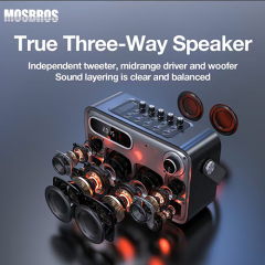 Mosbros Karabass 12K Portable Bluetooth Speaker 120W Ourdoor Party Speaker