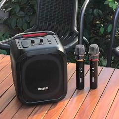 MOSBROS KARABASS 7K Party Speaker with 2 Microphone