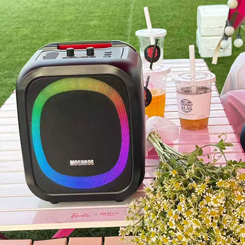 MOSBROS KARABASS 7K Party Speaker with 2 Microphone