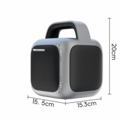 Mosbros KARABOX Portable Karaoke Speaker with RGB Light for Home Party 50W with 2 Microphones