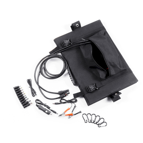 Cobertor solar dobrável de 120 watts com bolsa solar para camping e telhado de iate em camuflagem