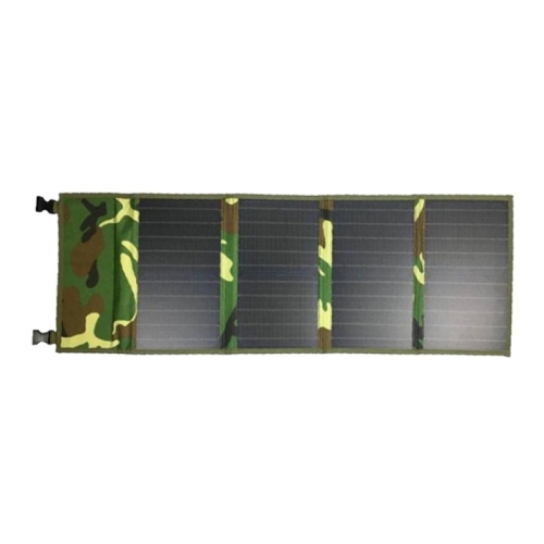 ခရီးဆောင်အပြင်ဘက်စခန်းချရန် Laptop Solar Charger အတွက်အိတ်ဆောင် 40w Solar ခေါက်အိတ်များ