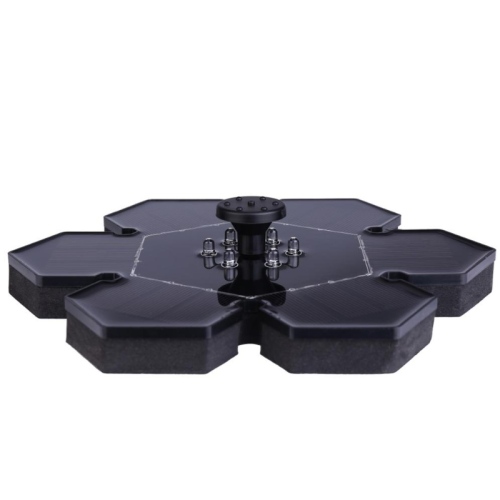 Solarbetriebene Outdoor-Landschafts-Wasserbrunnen-Pumpen-Kit mit LED-Leuchten / Sonnenkollektor