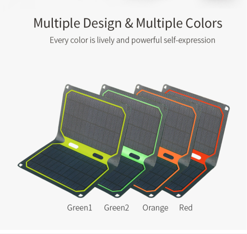 Painel de carregamento solar 14W