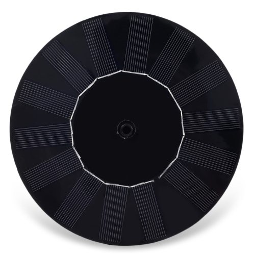 FAST FOUNTAIN Solar-Vogelbad-Brunnen, 1,4 W Solarpanel-Kit Wasserpumpe Solarbetriebener schwimmender Brunnen-Kit Solar-Wasserbrunnen