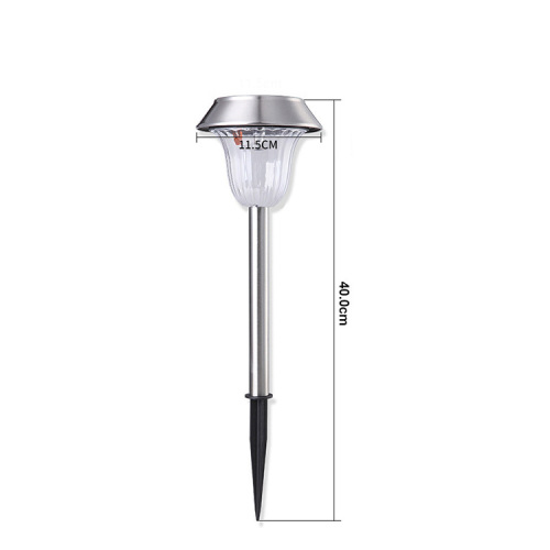 स्टेनलेस स्टील आउटडोर पनरोक आंगन लाइट गार्डन लैंडस्केप लाइटिंग एलईडी ग्राउंड लाइट
