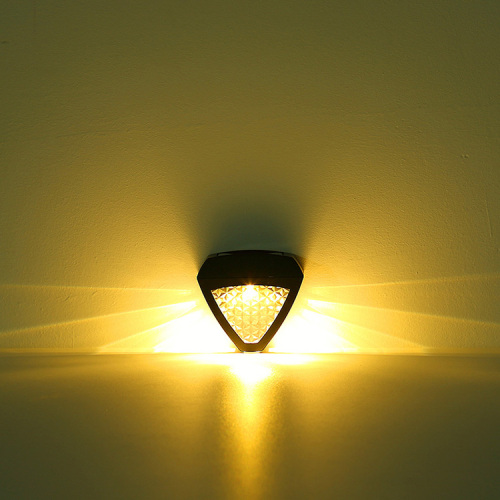 सौर दीवार लैंप नंबर प्लेट बाड़ घरेलू आंगन लॉन उद्यान दीवार दीपक ग्रामीण आउटडोर प्रकाश उद्यान दीपक