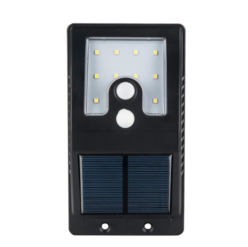 सोलर लाइट आउटडोर लाइटिंग थ्री-इन-वन 10LED इंडक्शन वॉल विला सोलर गार्डन लाइट की आपूर्ति